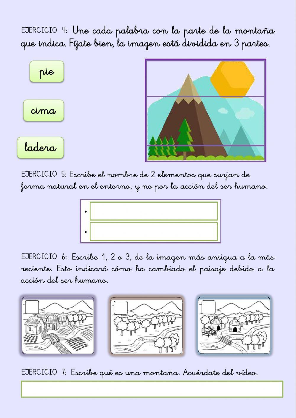 El paisaje El paisaje