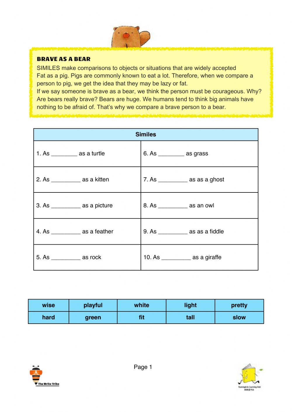 Week 3 e-learning p2 part 1
