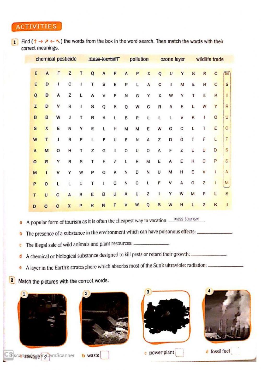 Vocabulary of pollution