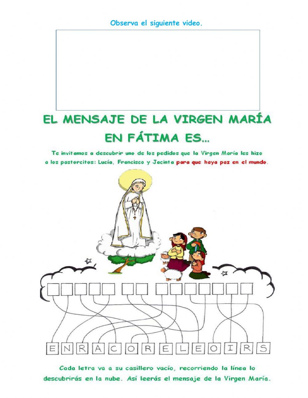 Advocaciones de la virgen maría 1