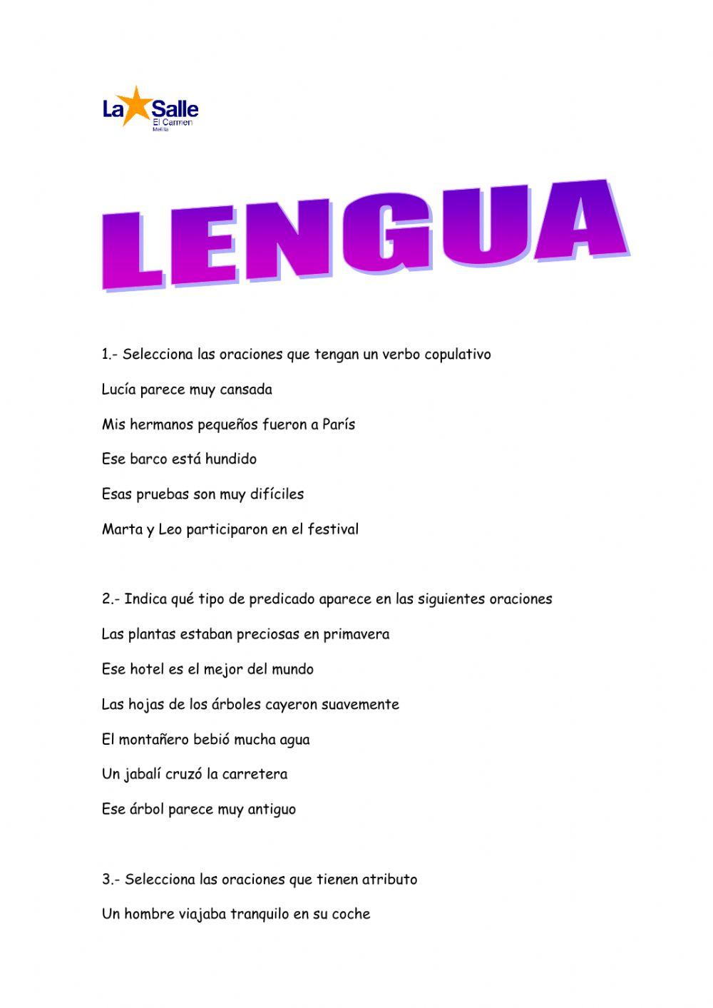 Control lengua