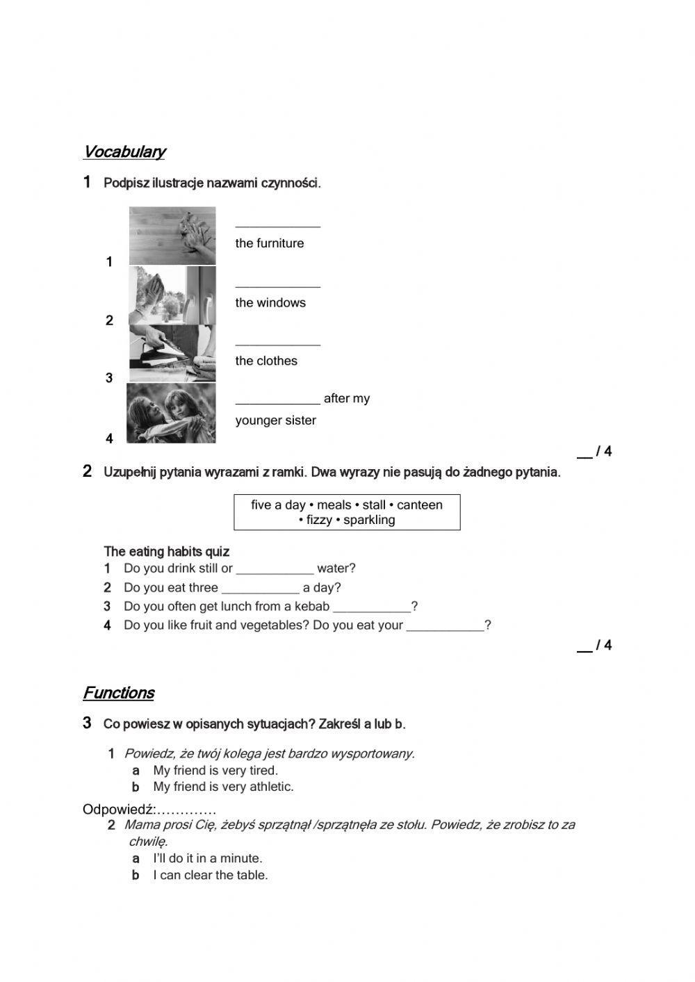 Brainy 5 unit 4 test