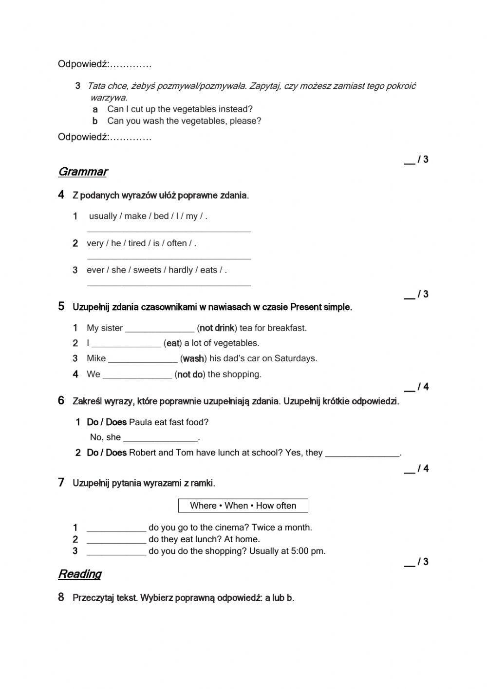 Brainy 5 unit 4 test
