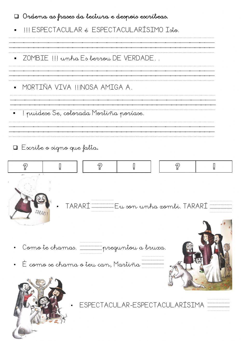 Mortiña: interrogación e admiración