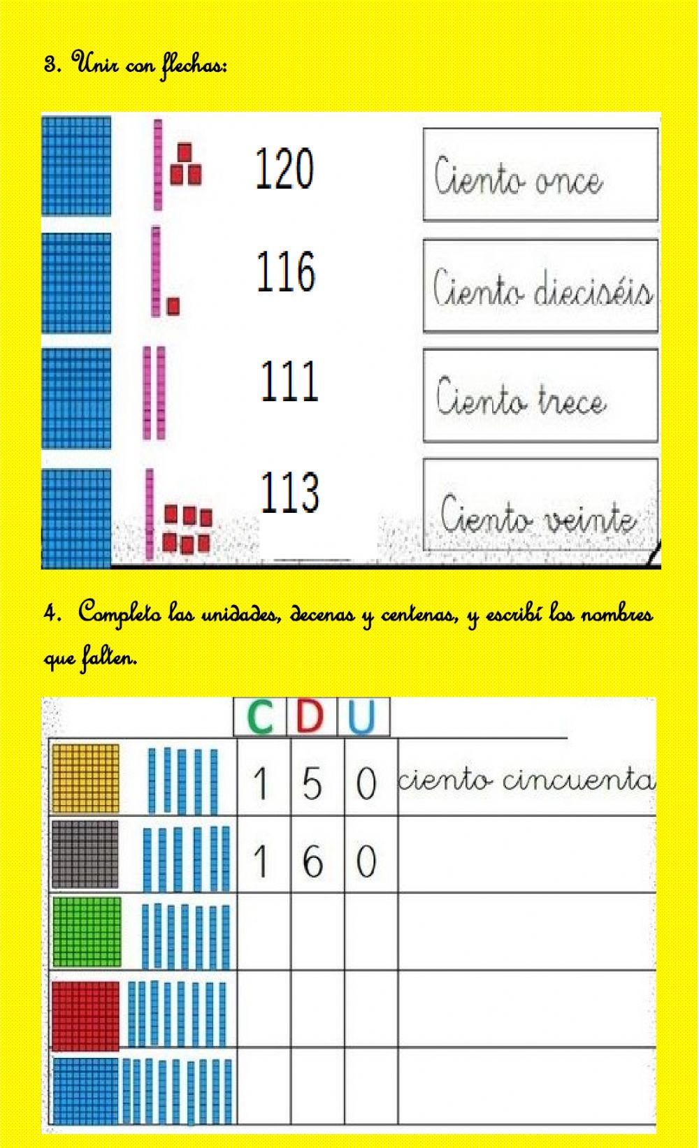 Ficha 2: Familia del 100