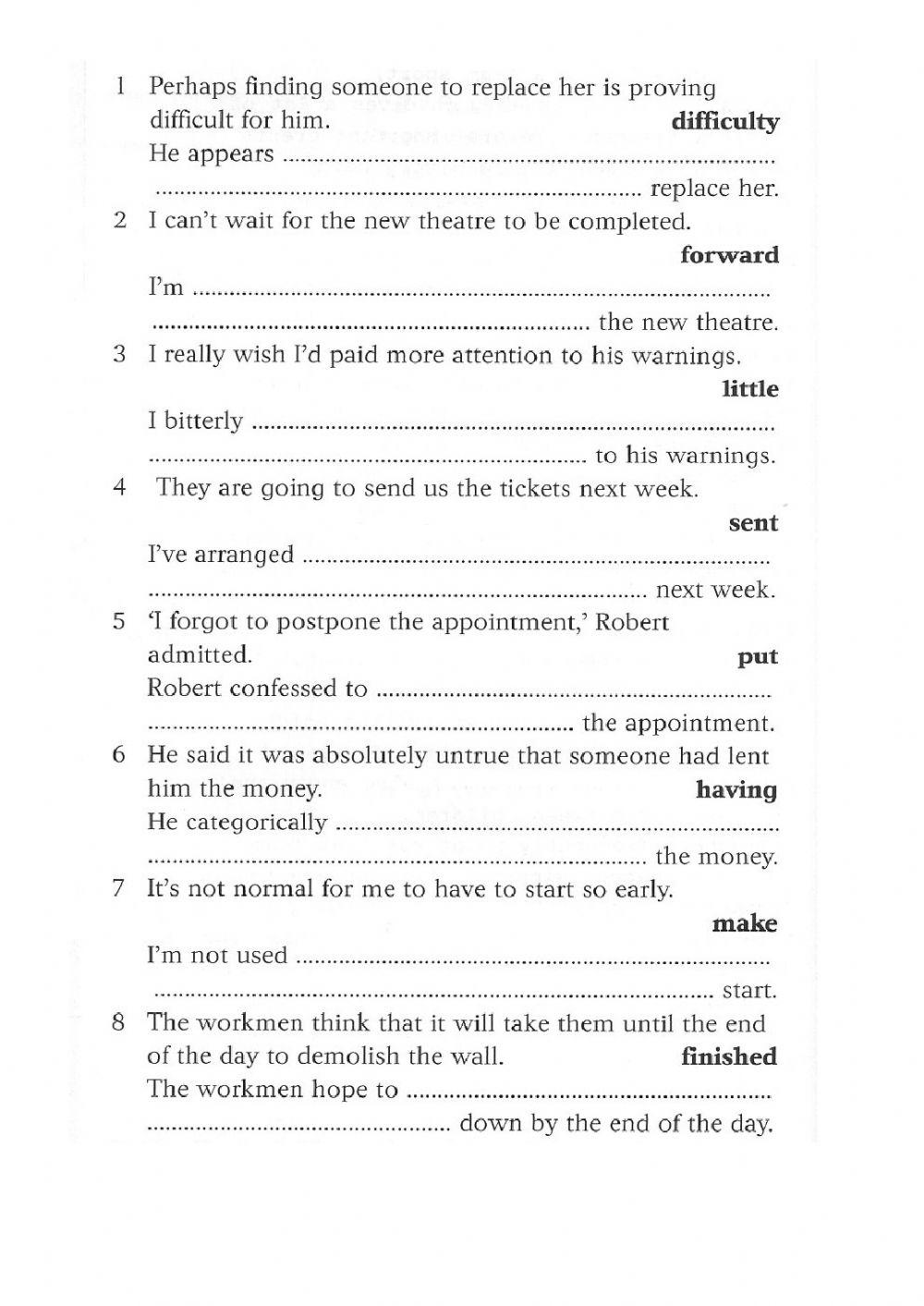 Trnsformation practice june 20