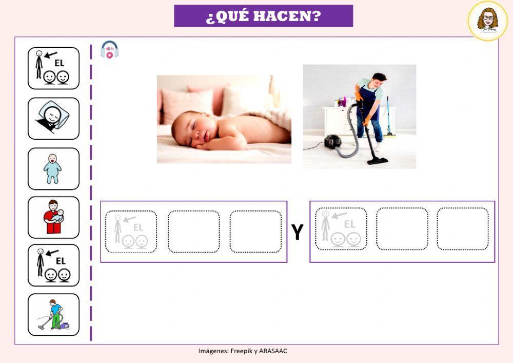 Ordena la frase - nivel 1