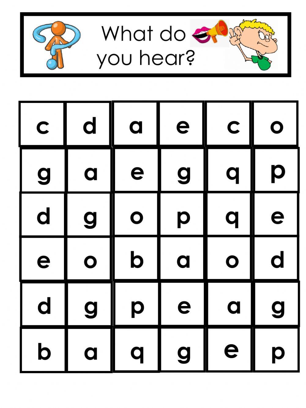 Find the Letter E Find the Letter E