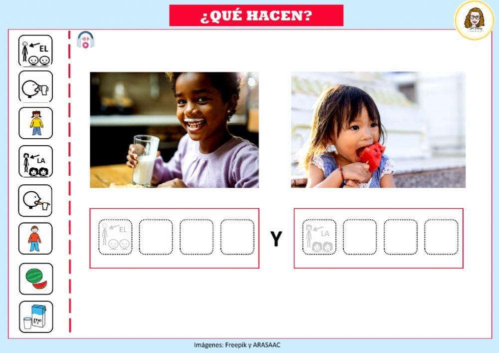 Ordena la frase - nivel 2