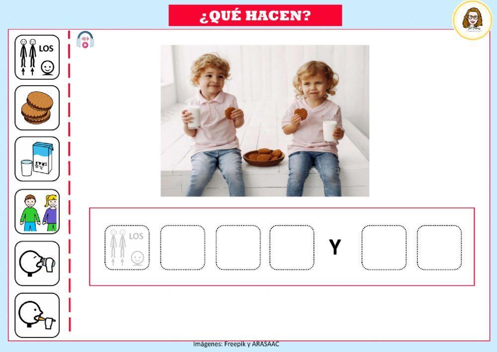 Ordena la frase - nivel 2