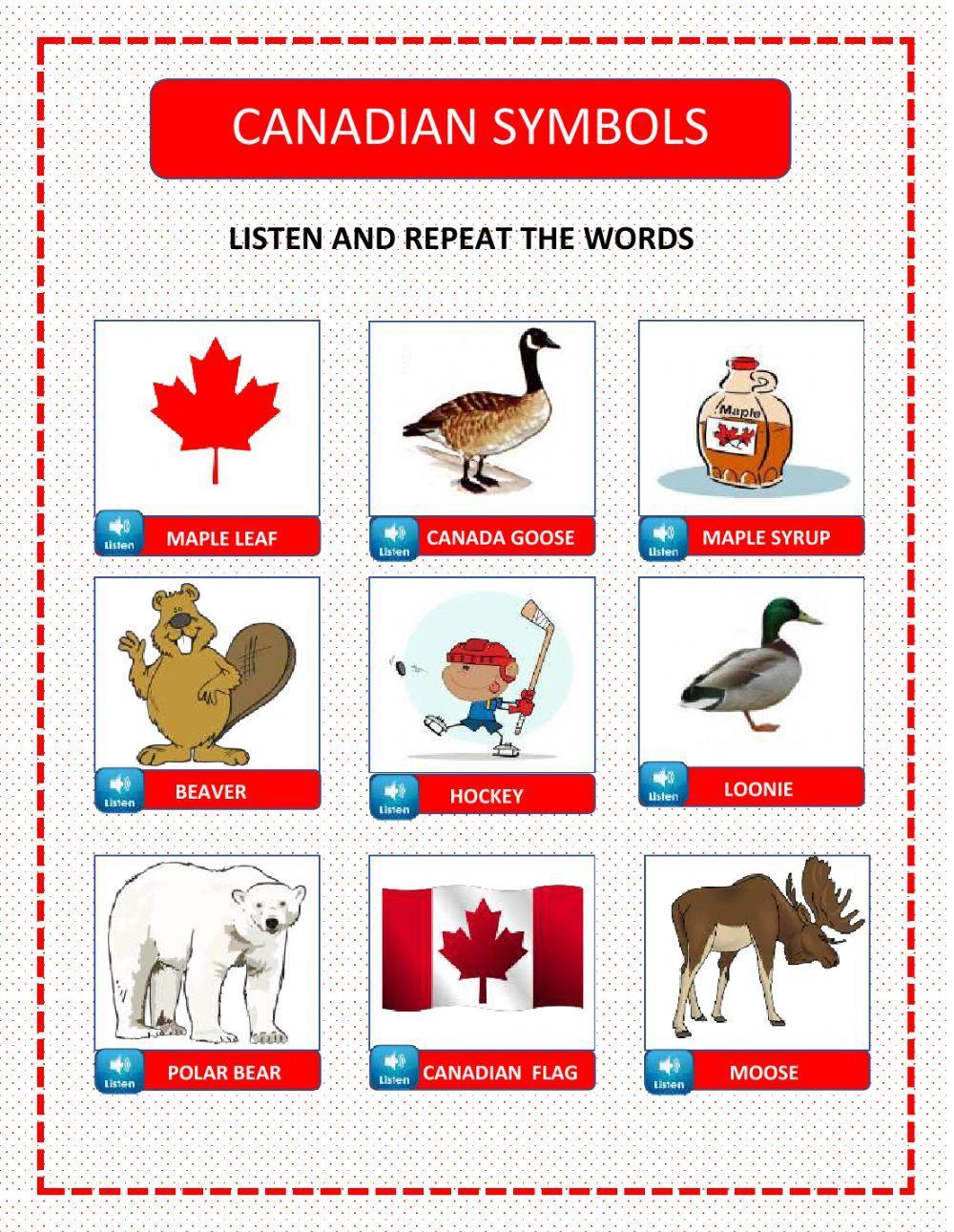 Canadian symbols Canadian symbols