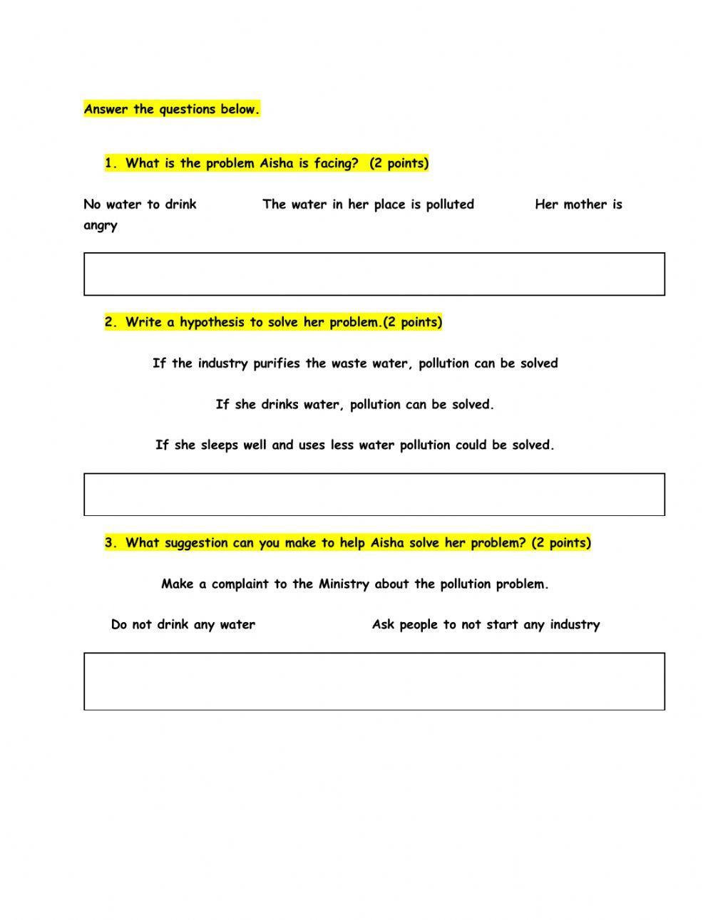 Water pollution- Beginner Water pollution- Beginner