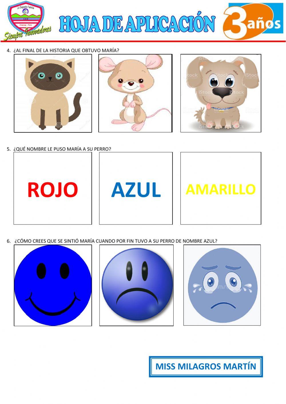 Comprensión lectora - AZUL