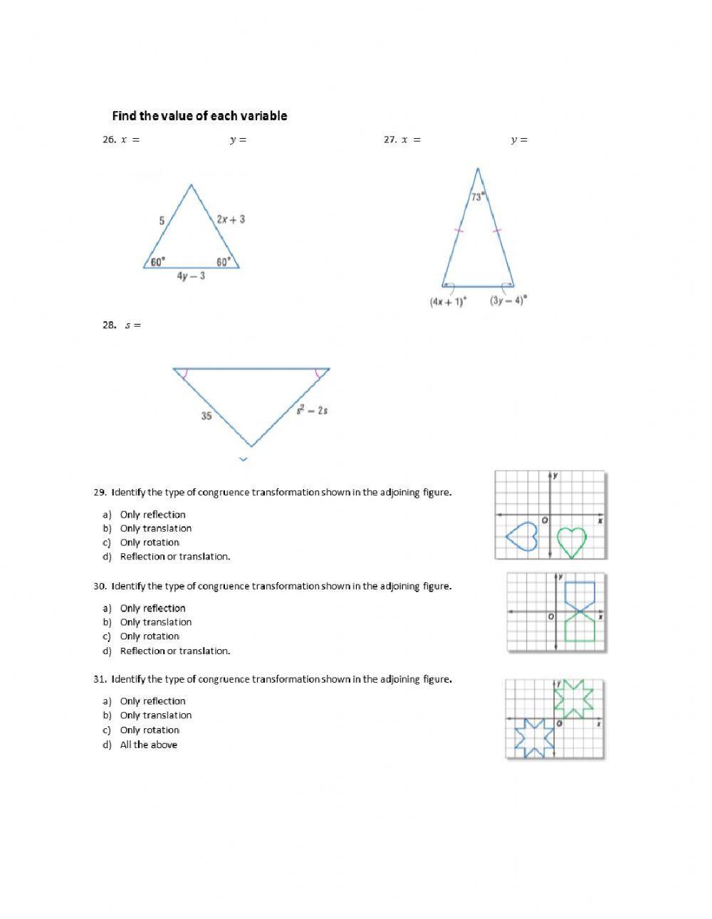 G9-Adv Maths Revision Term3