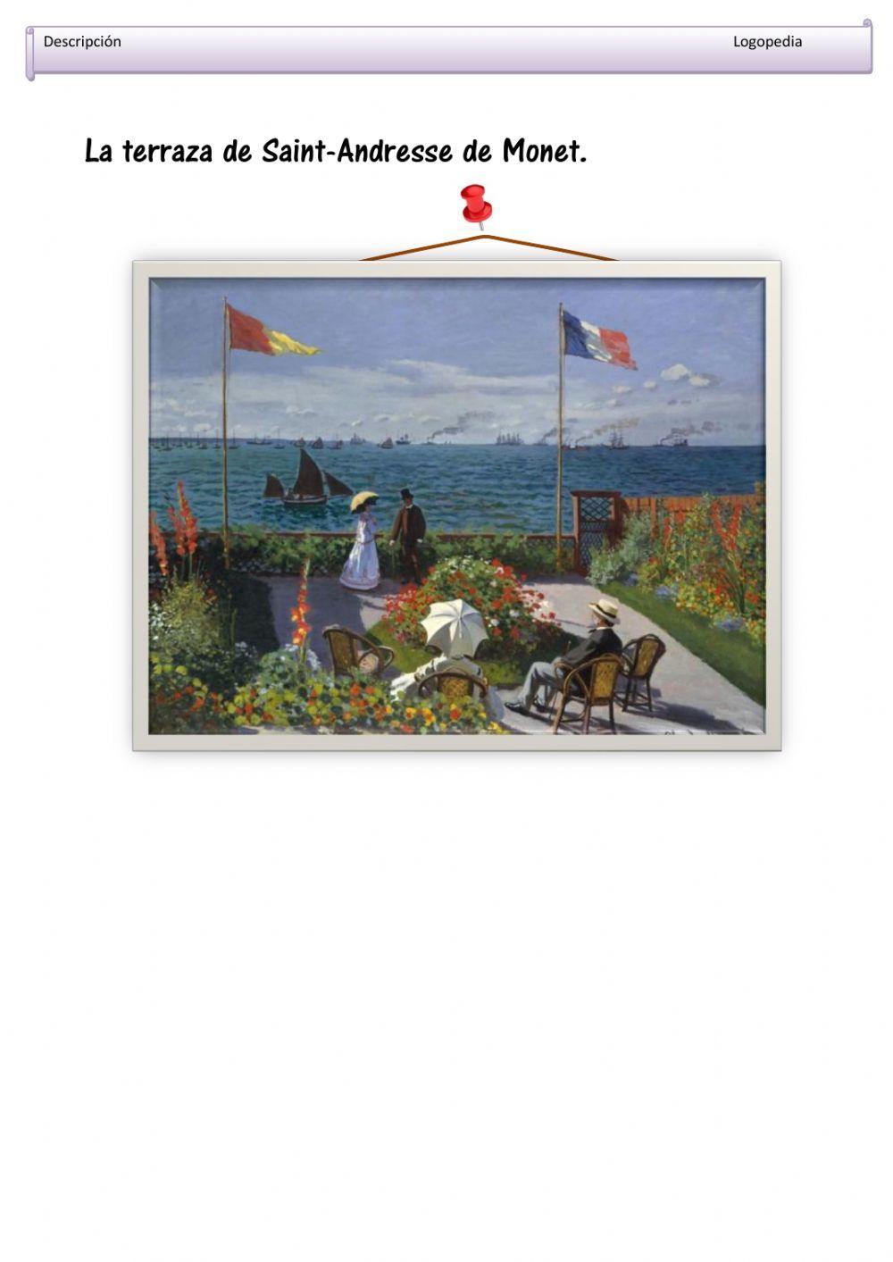 Descripción de cuadros