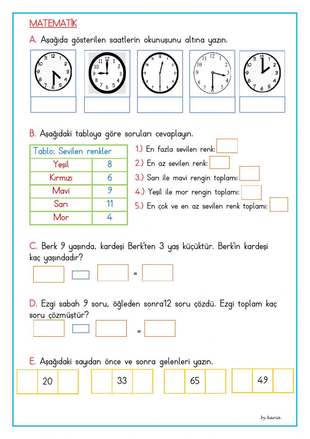 Günlük çalışma37
