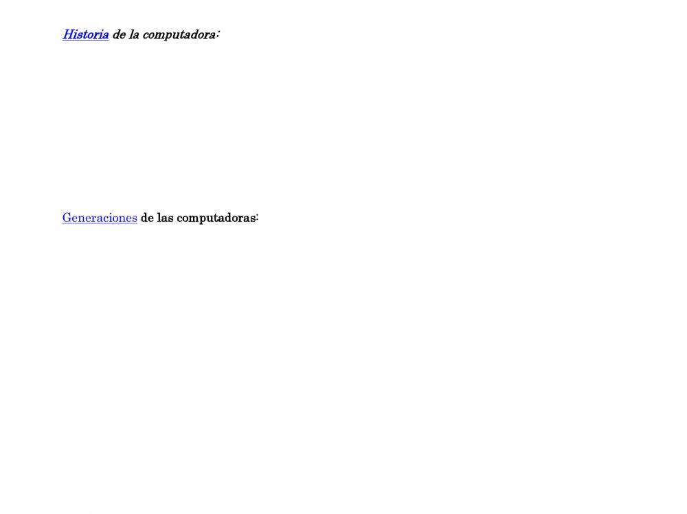 3ESO- Teoría. Generaciones ordenadores