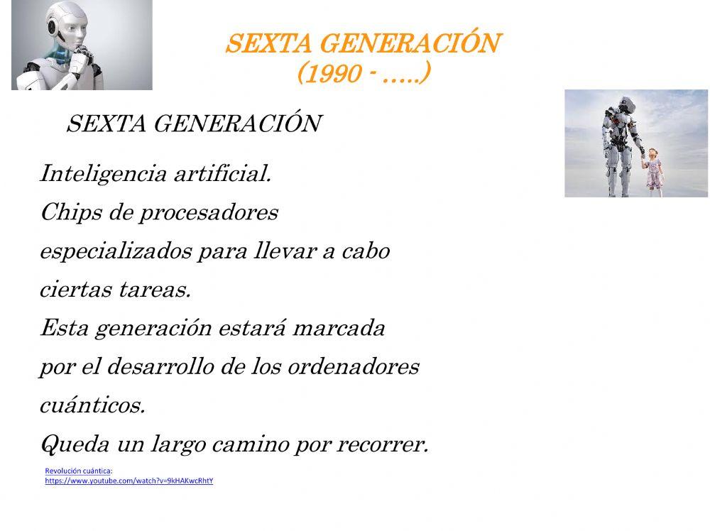 3ESO- Teoría. Generaciones ordenadores