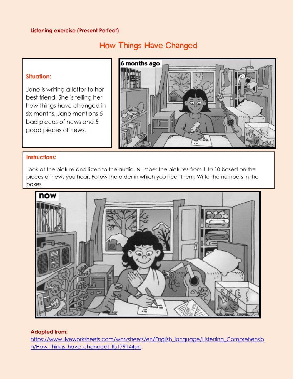 Listening: Present Perfect