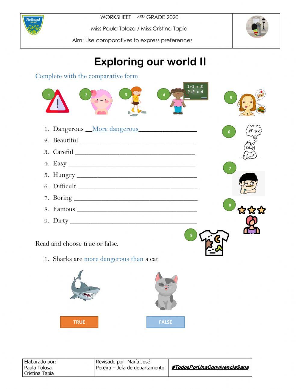 Exploring our world II 