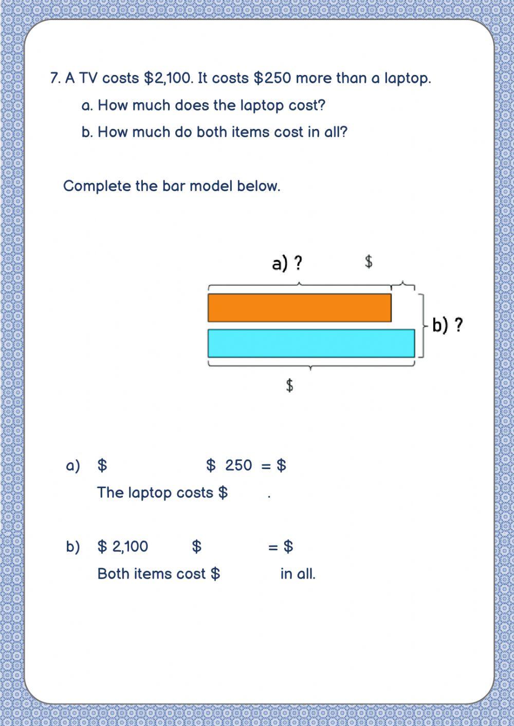 Math Final Test Part 1
