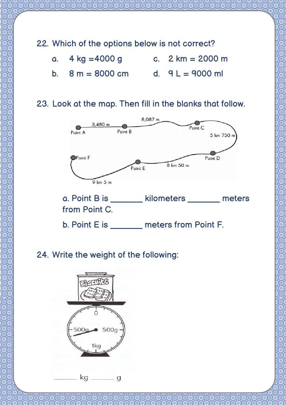 Math Final Test Part 2
