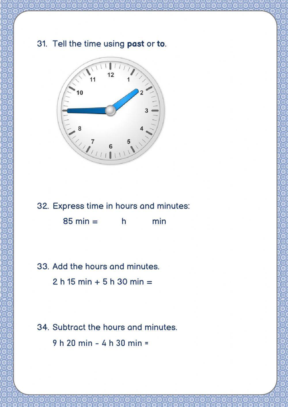 Math Final Test Part 2