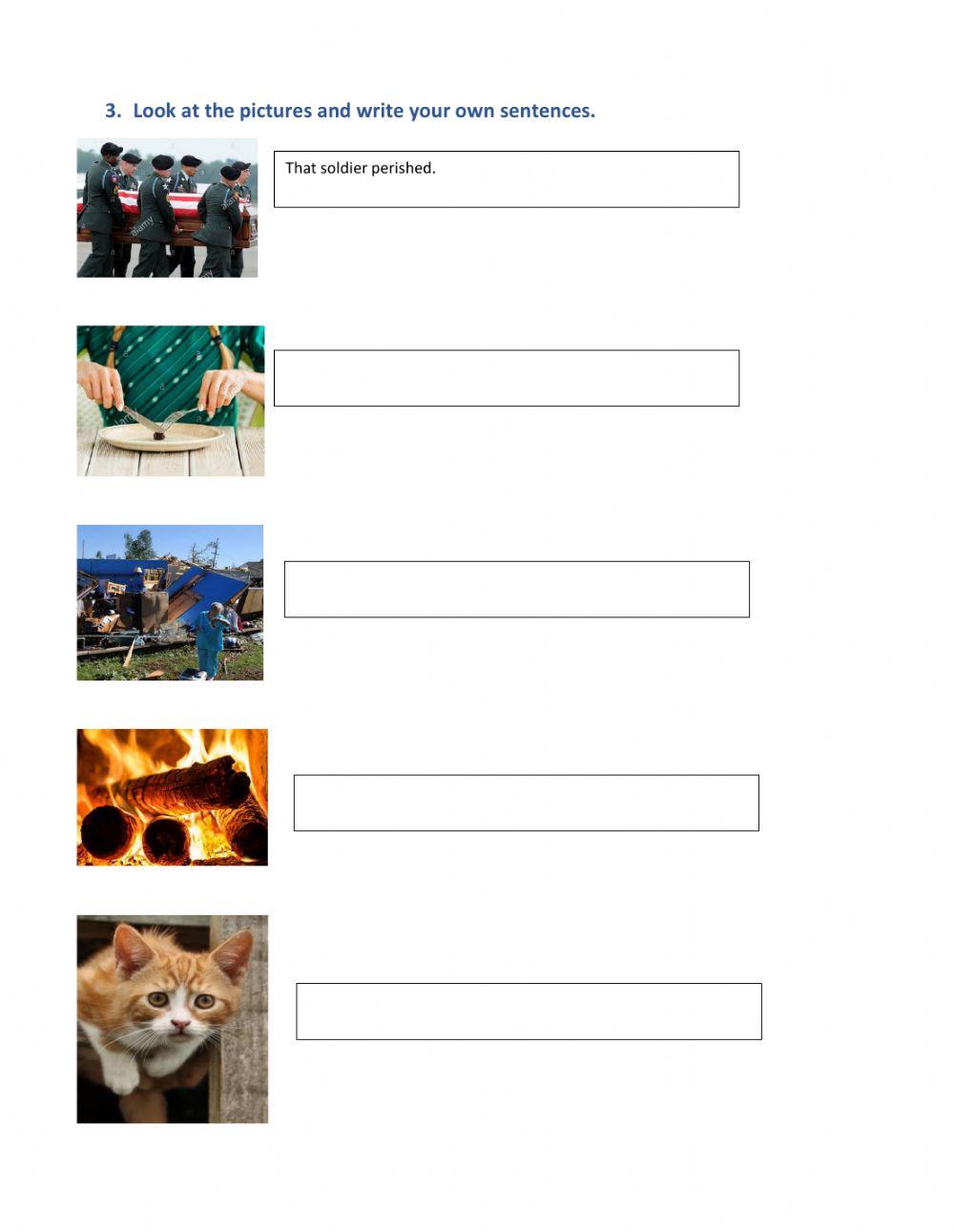 Vocabulary- A tragedy that brought a change