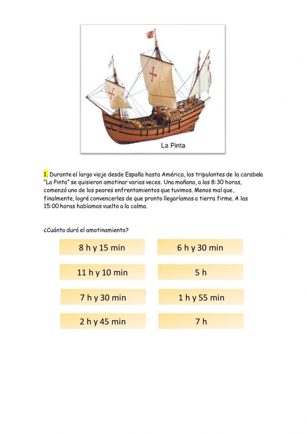 Las carabelas de Colón