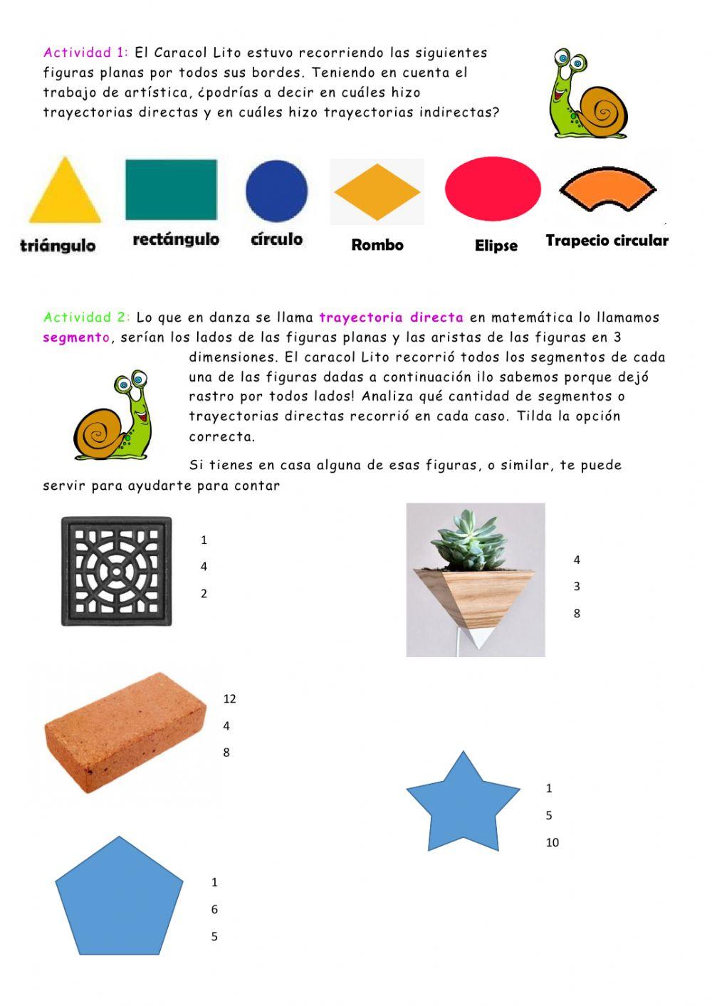 Figuras y trayectorias