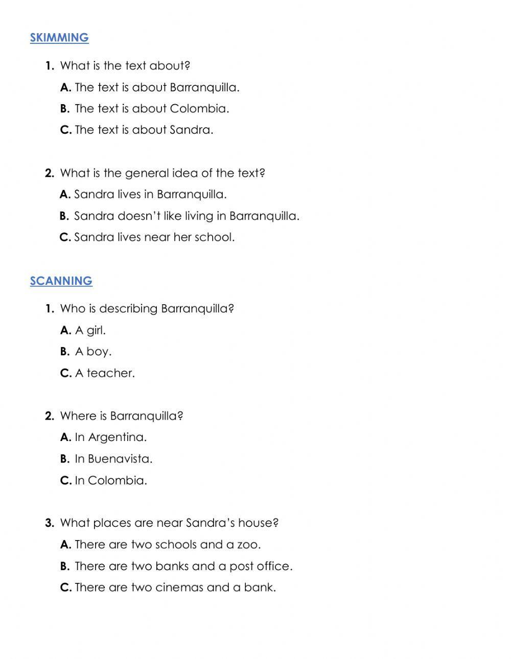 The place where I live