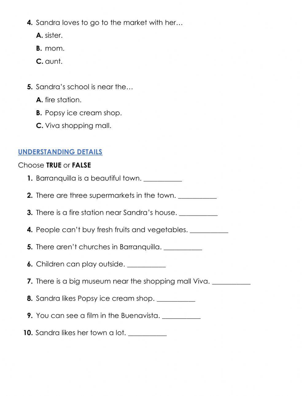 The place where I live