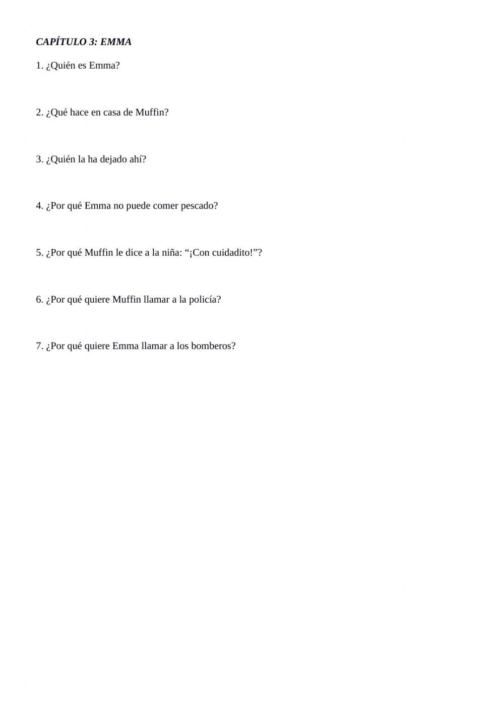 Comprensión lectora