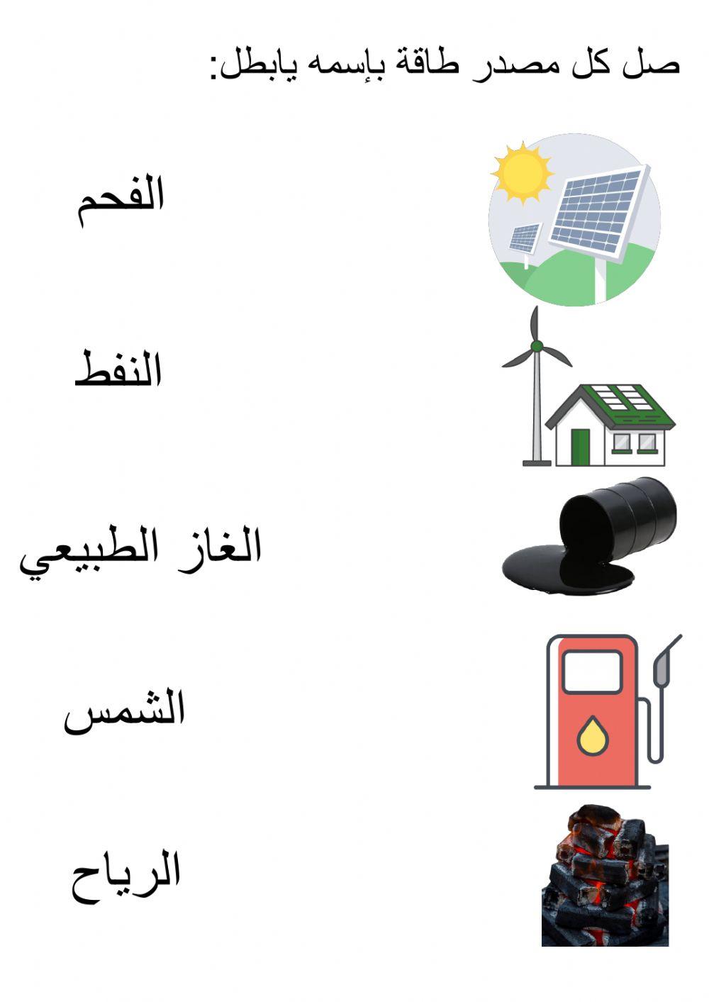 مصادر الطاقة