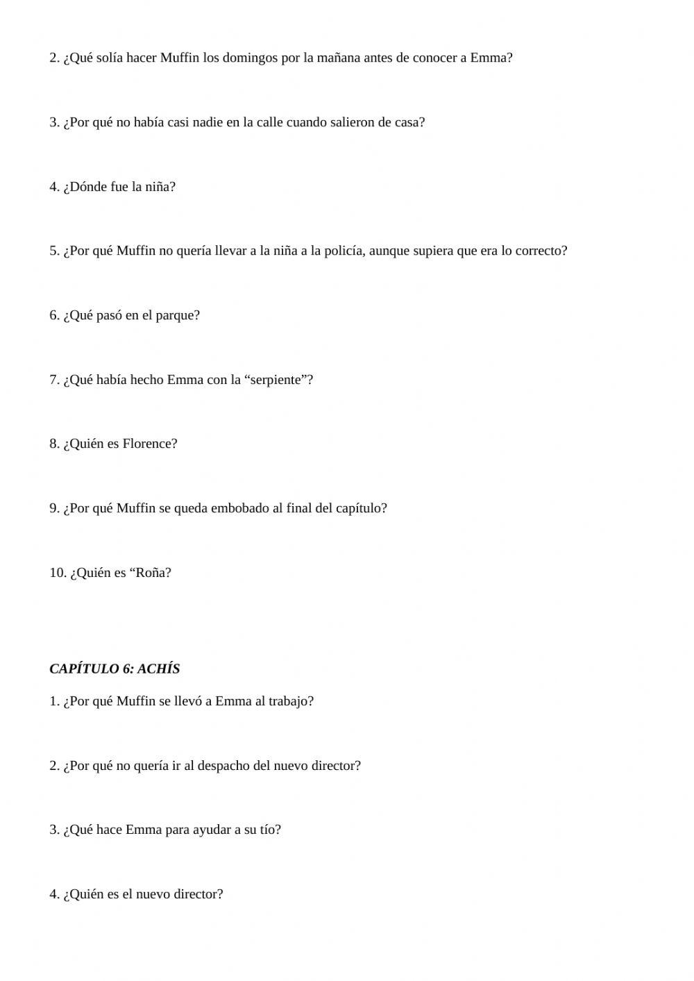 Comprensión lectora