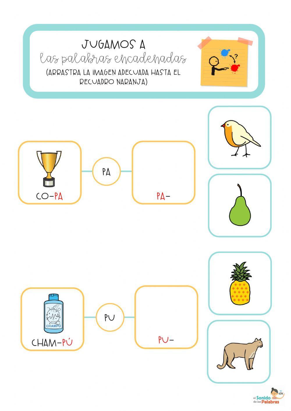 FONEMA P - Conciencia Silábica FONEMA P - Conciencia Silábica