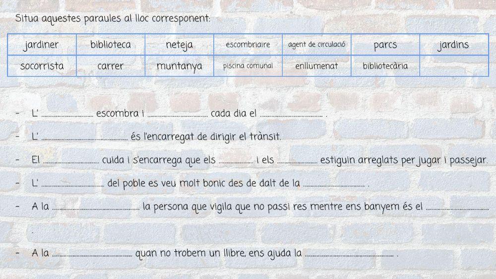 Els serveis del Comú