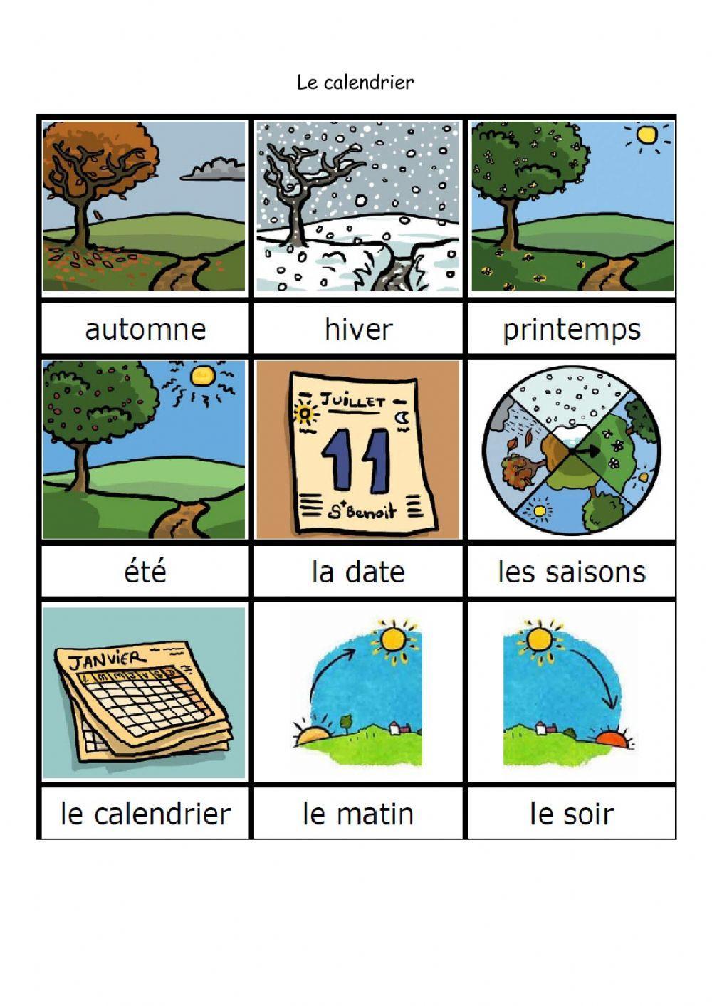 Le calendrier
