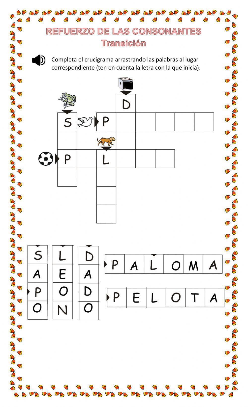 Refuerzo de consonantes