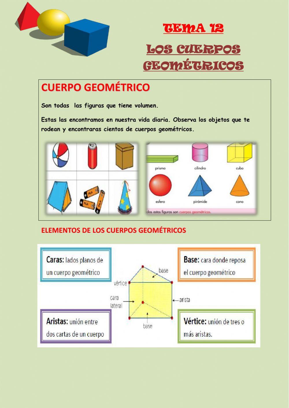Cuerpos geométricos