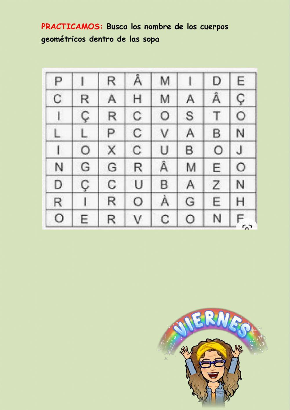 Cuerpos geométricos