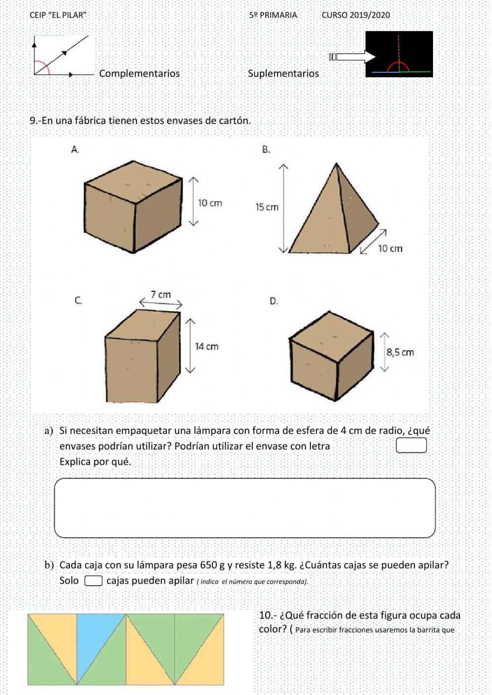 Repaso de matemáticas