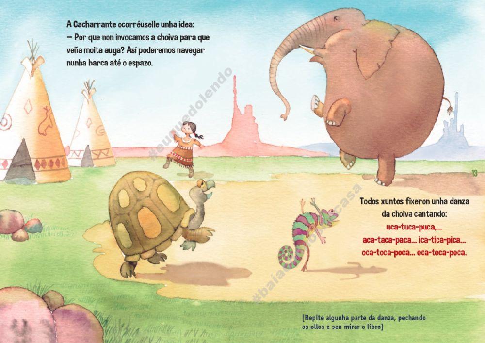 Nube Branca quere ser astronauta