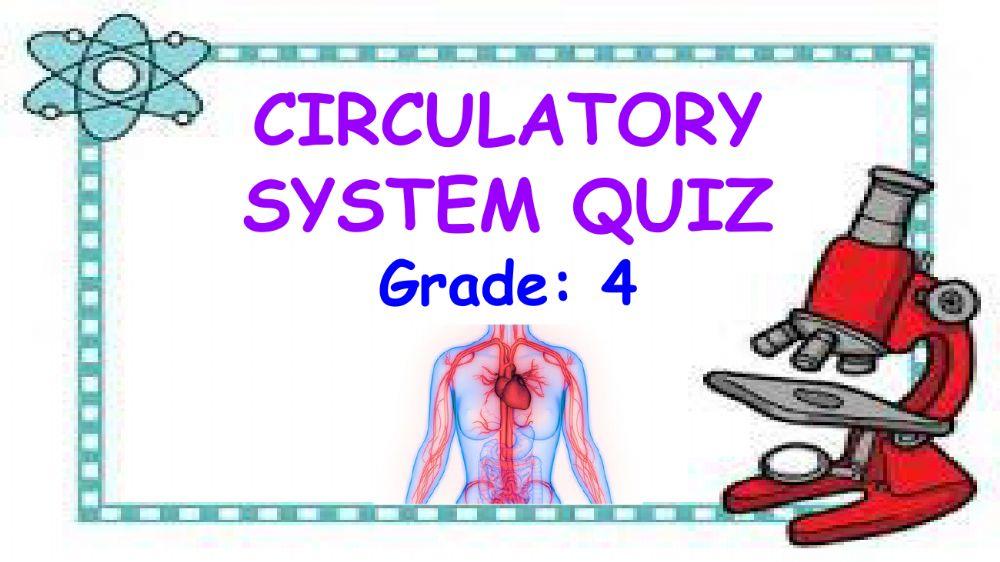 Circulatory System quiz