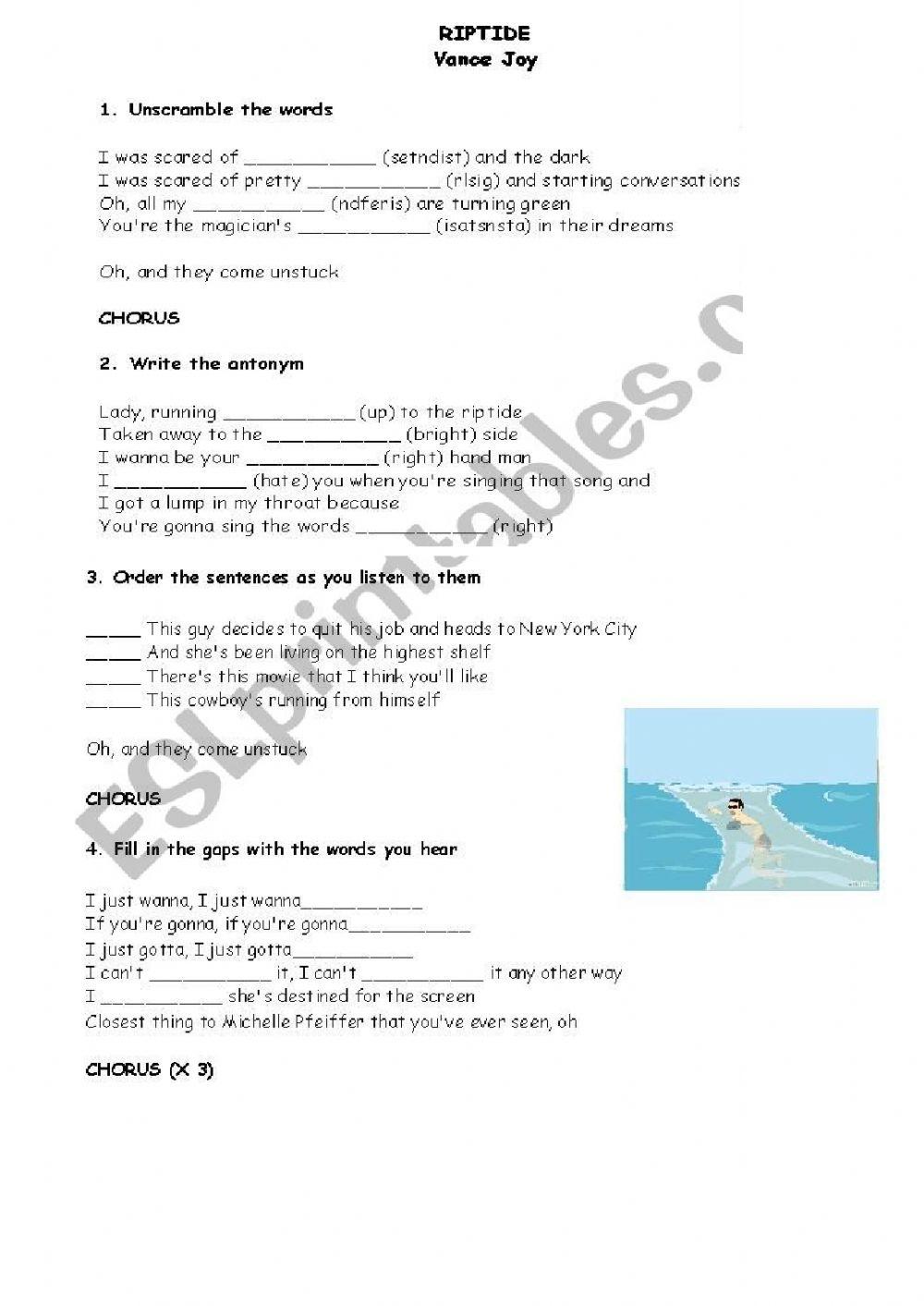 Vance Joy - 'Riptide'  Song