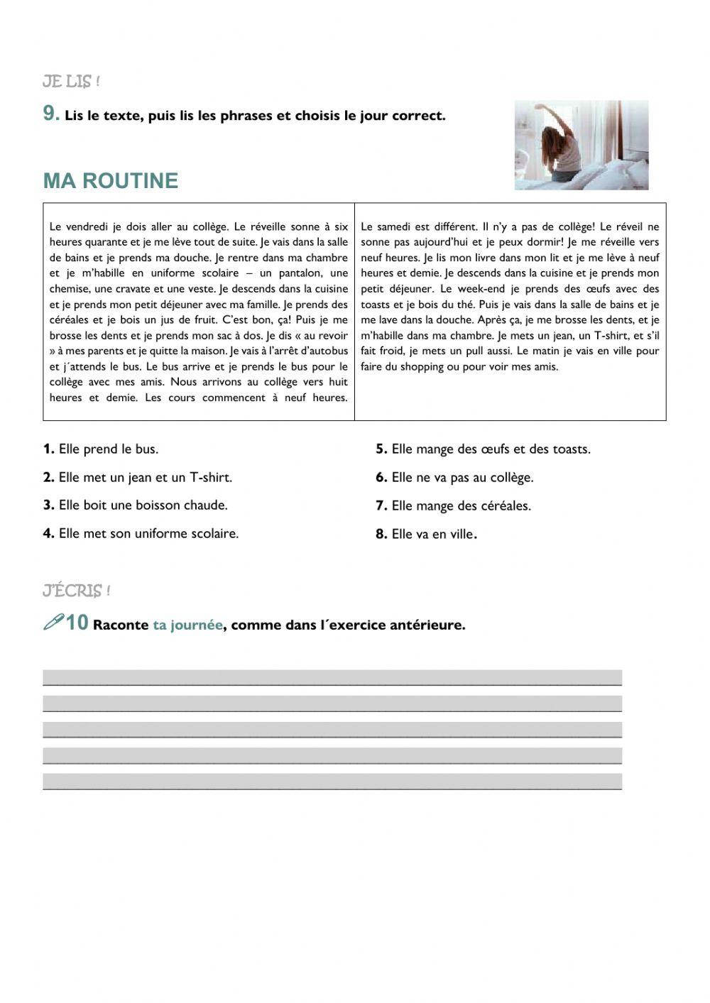 Rattrapage U6,-1º ESO