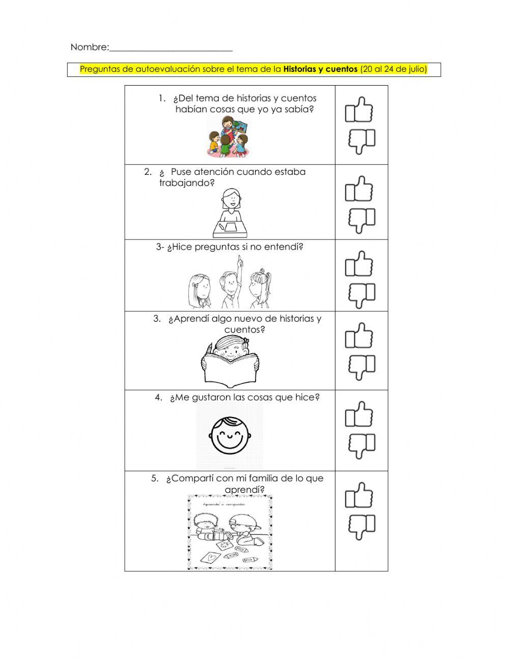 Autoevaluacion  comunicación