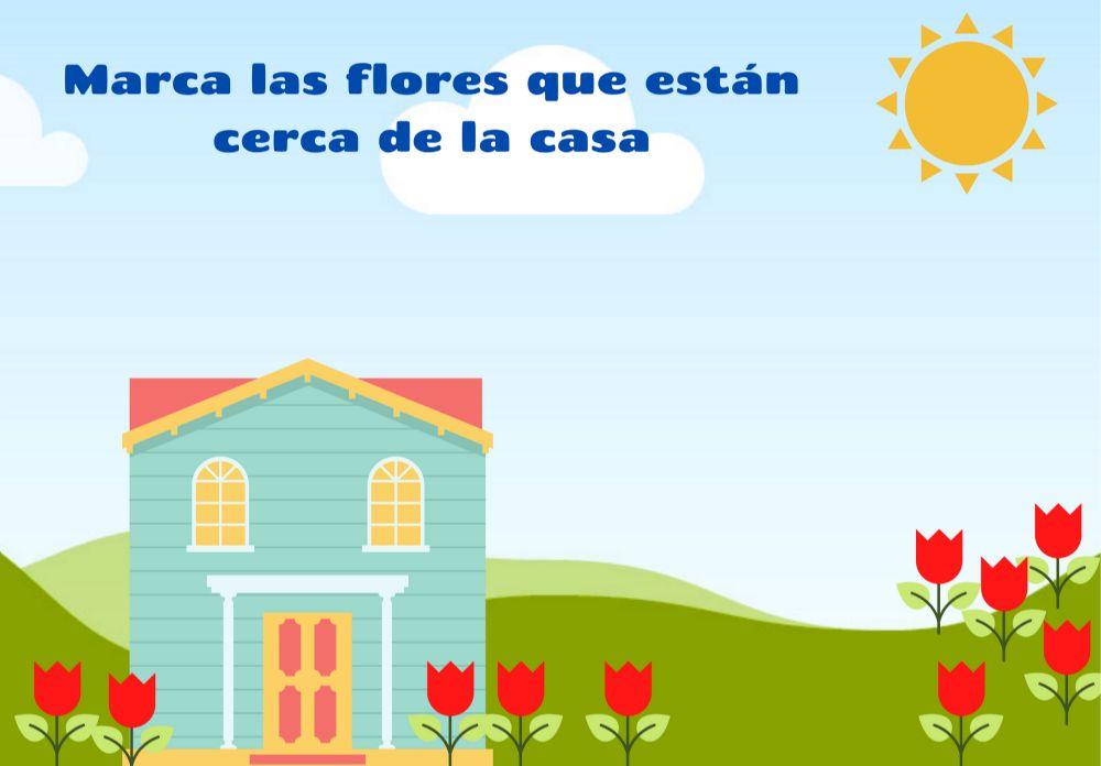 Señala los que están cerca