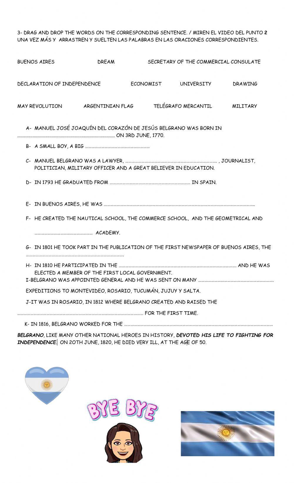 National Flag Day in Argentina