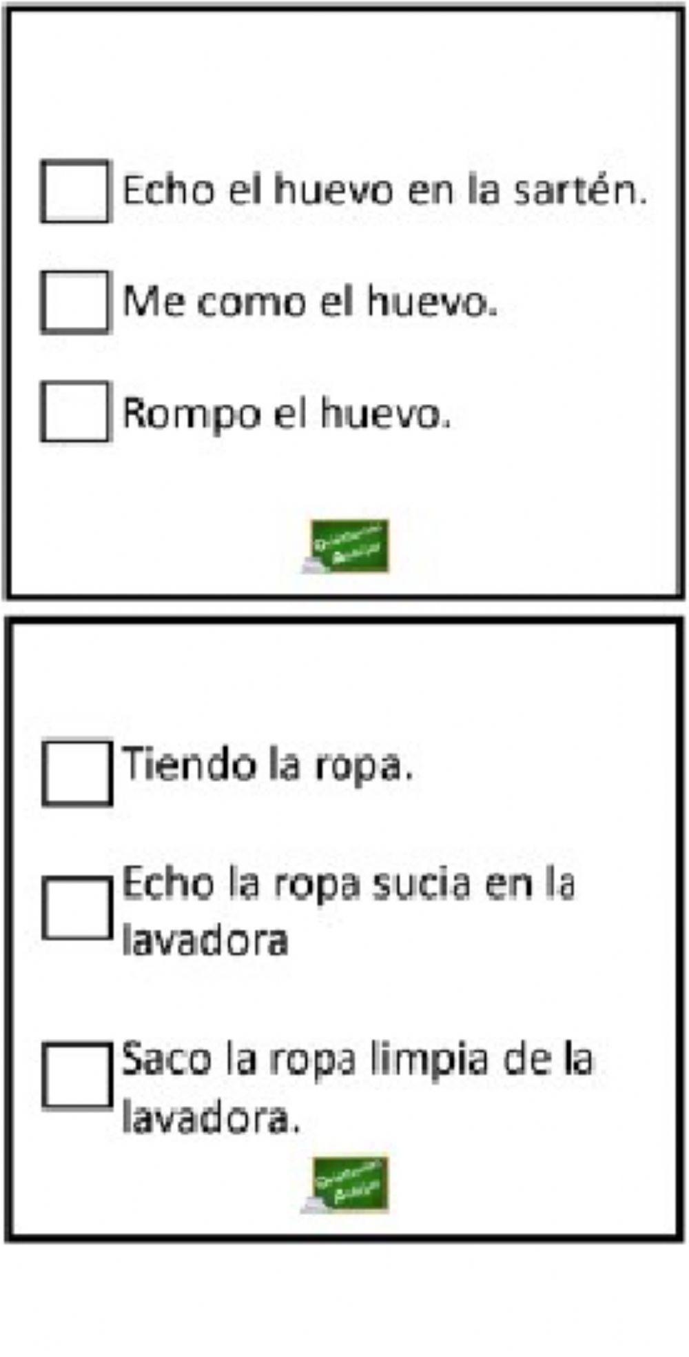 Ordenar la secuencia 3